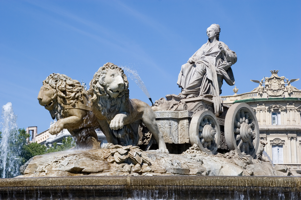 La Cibeles en Madrid
