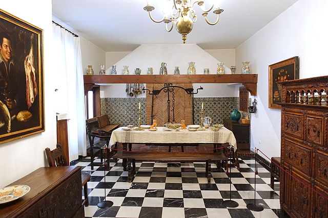 Comedor en el Museo de Artes Decorativas de Madrid