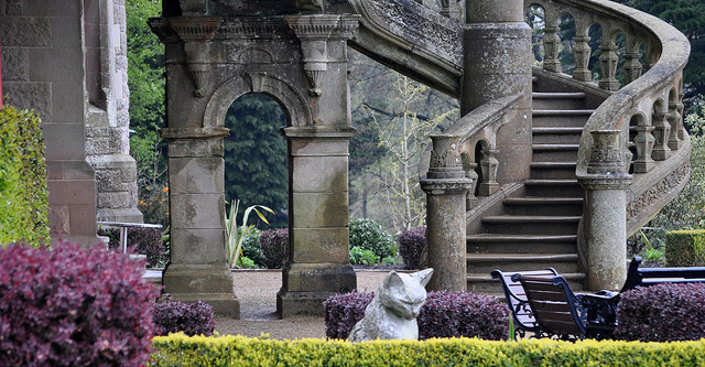 JArdines del castillo de Belfast