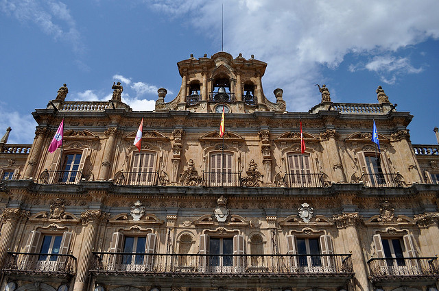 Fachada del Ayuntamiento de Salamanca