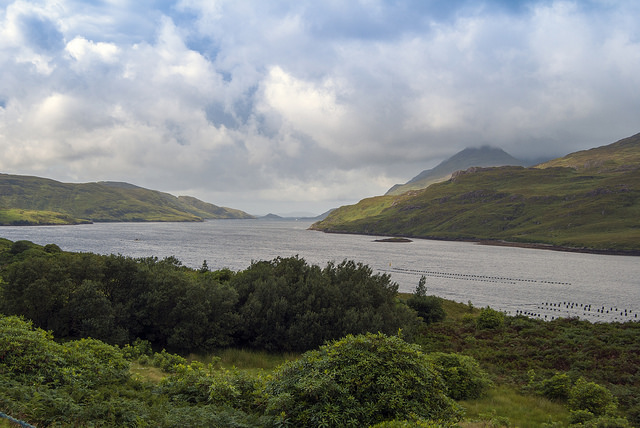 Fiordo Killary en Irlanda