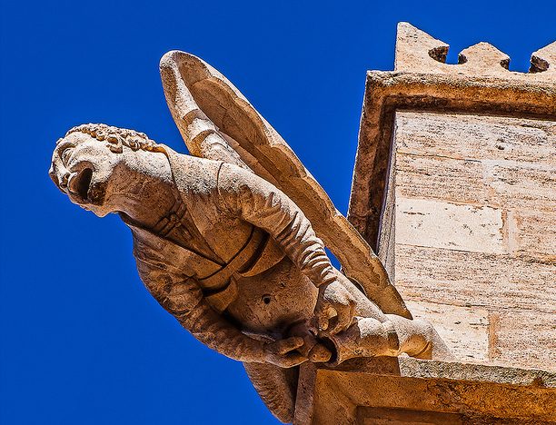 Gárgola en la Lonja de Valencia