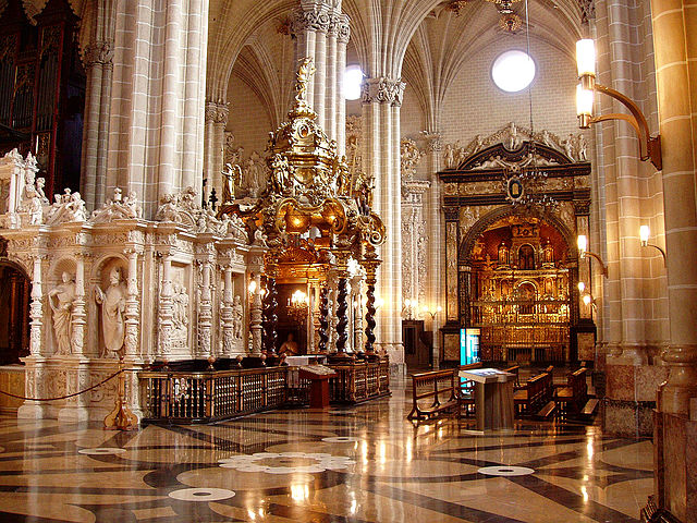 Interior de la catedral de Zaragoza