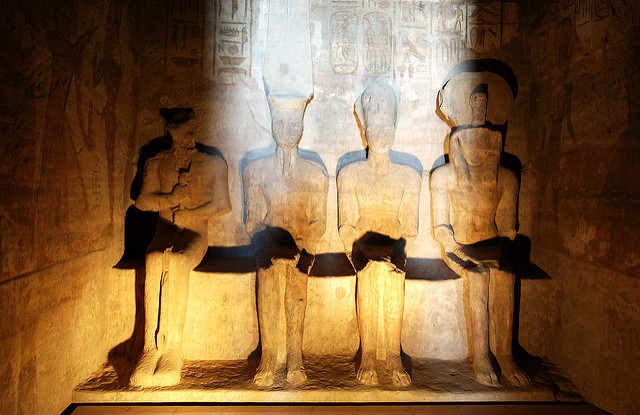 Interior de Abu Simbel