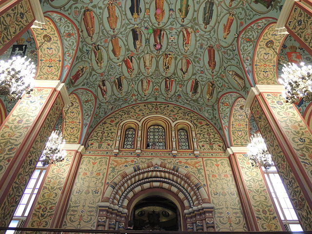 Frescos en el Museo Estatal de Historia de Rusia