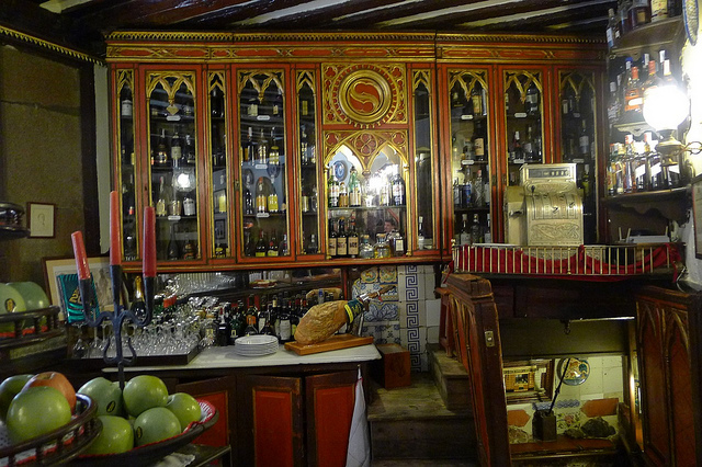 Interior del restaurante Sobrino de Botín