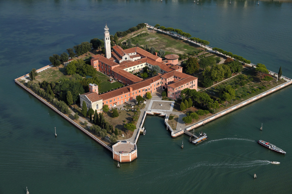 Isla de San Lázaro en Venecia 