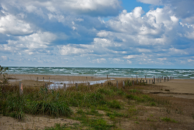 Lago Hurón, uno de los lagos más grandes