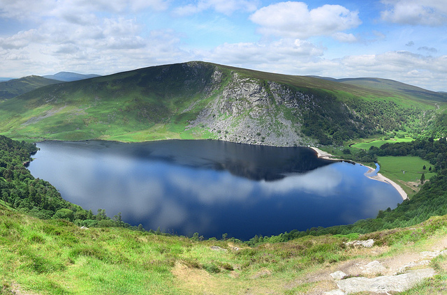 Lago Tay en Irlanda