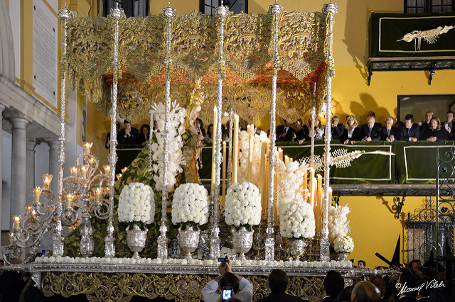 Procesión de la Macarena en Sevilla