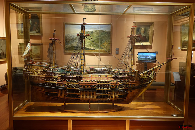 MAquete en el Museo Naval de Madrid