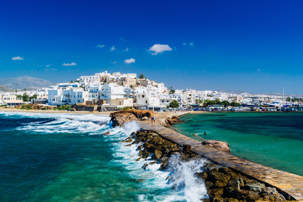 Naxos en Grecia
