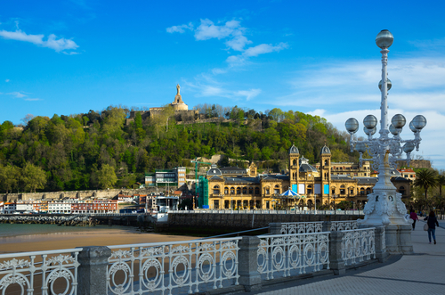Paseo de la Concha en San Sebastián