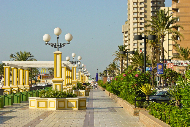 Paseo marítimo de Fuengirola