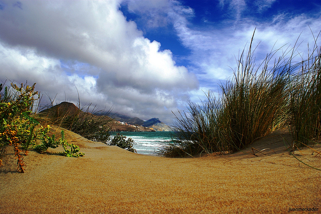 Playa de Los Genoveses en Cabo de Gata