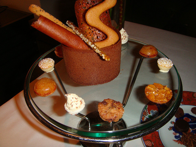 Postre de Santceloni