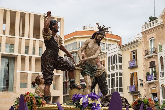 Procesión de los Salzillos en Murcia