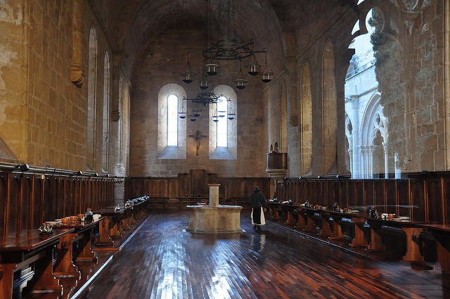 Refectorio del Monasterio de Poblet