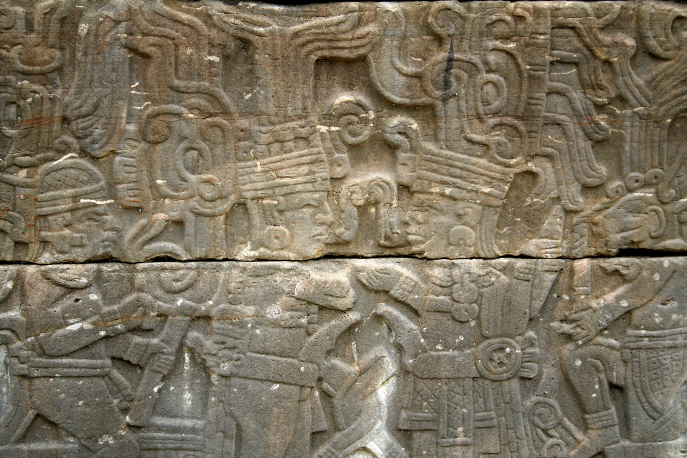 Relieve en El Tajín