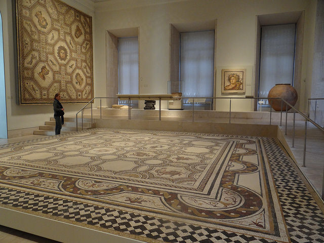Sala de los Mosaicos en el Museo Arqueológico