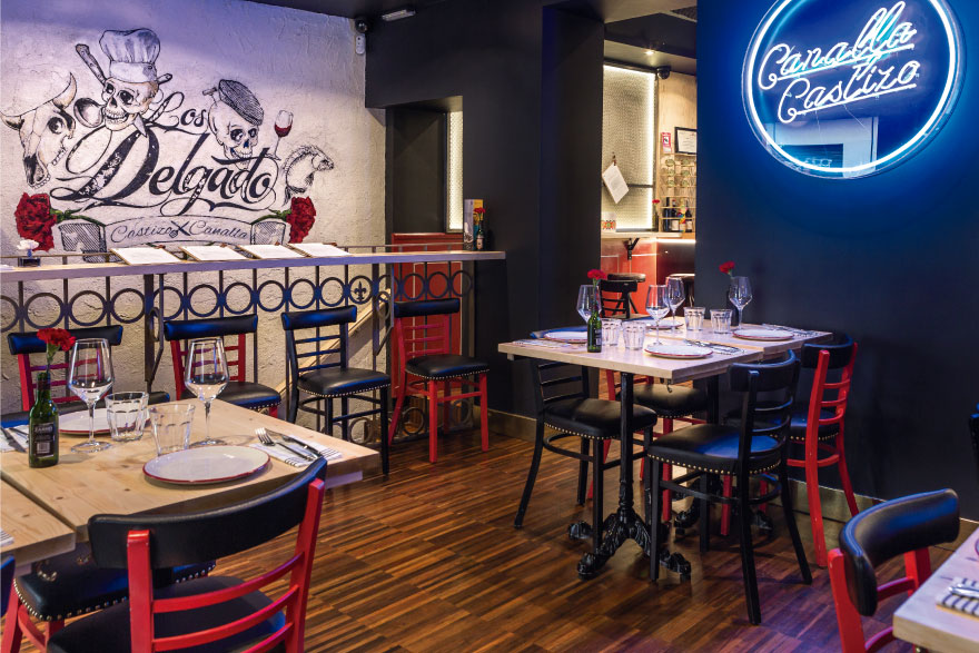 Taberna Los Delgado para comer comida española en Madrid