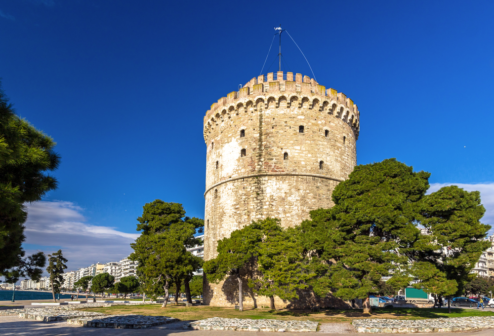 Torre Blanca en Tesalónica, Grecia