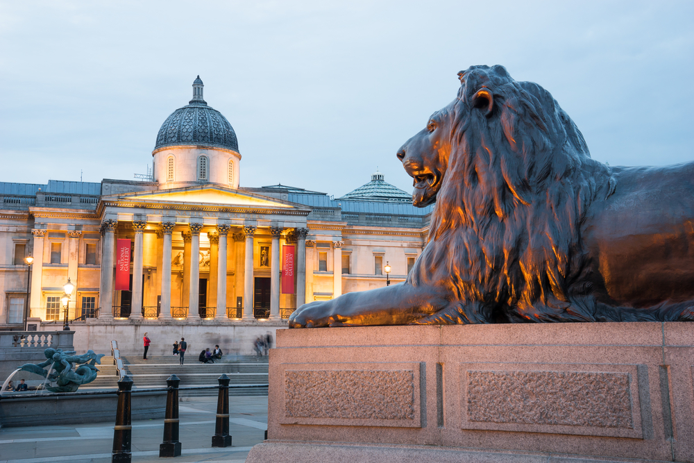 Trafalgar Square en Londres