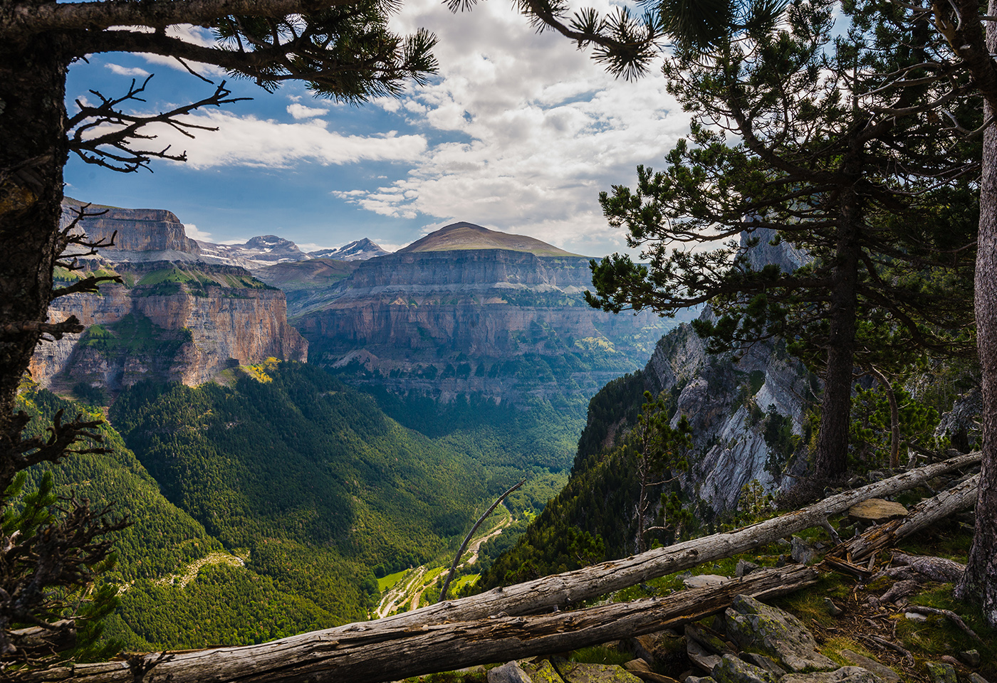 Valle de Ordesa en el Pirineo
