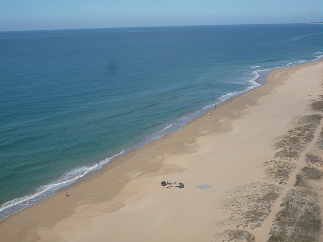 Playa de Vejer de la Frontera en Cádiz