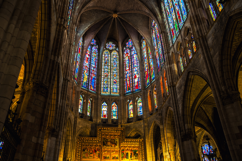 Vidrieras dela catedral de León