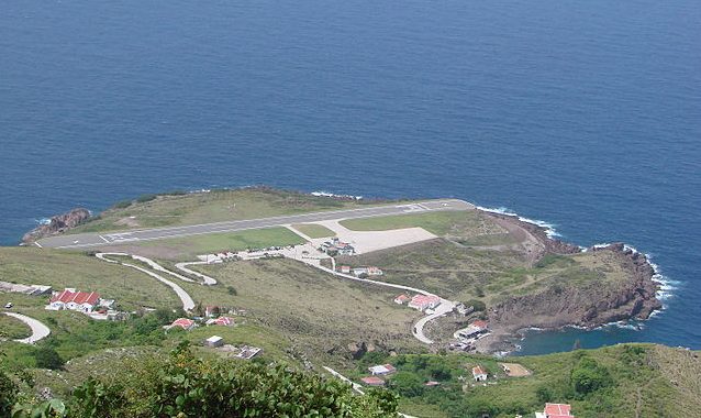 Aeropuerto de Saba, uno de los aeropuertos más peligrosos del mundo