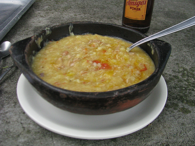 Arroz atollado en Colombia