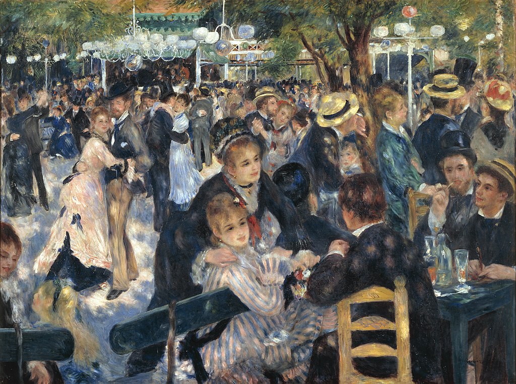Baile en el Moulin de la Galette