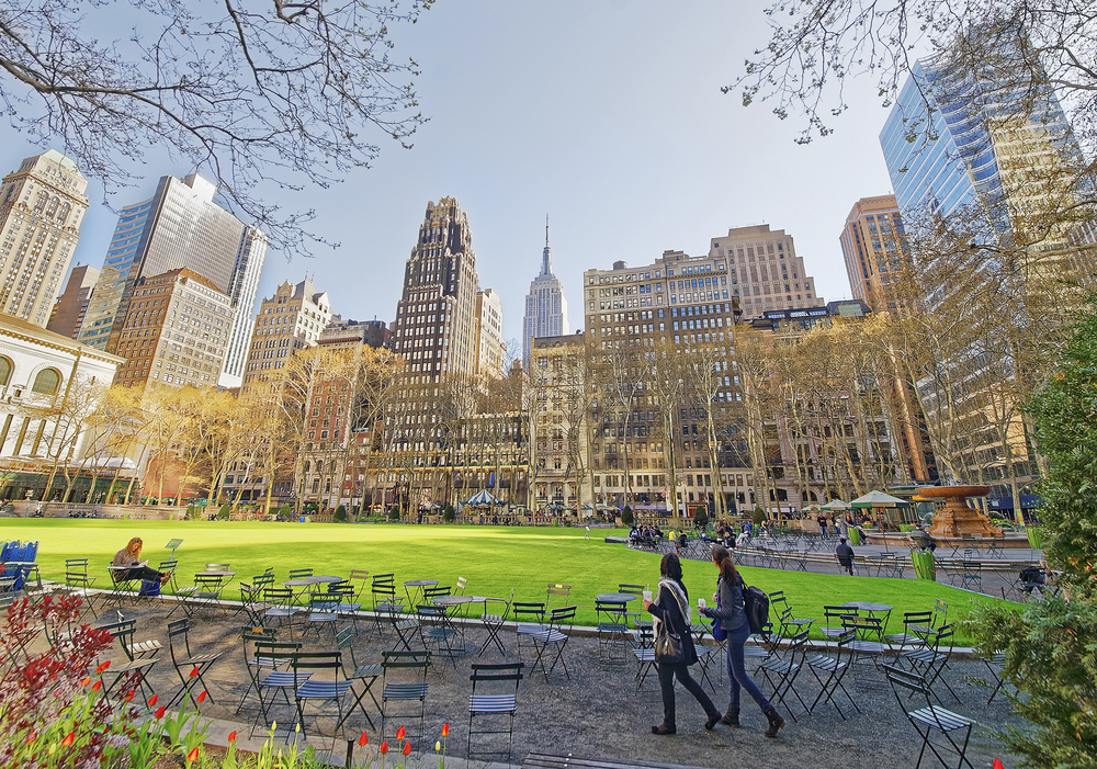 Bryant Park en Nueva York