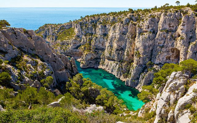 Calanque d'En Vau en Francia