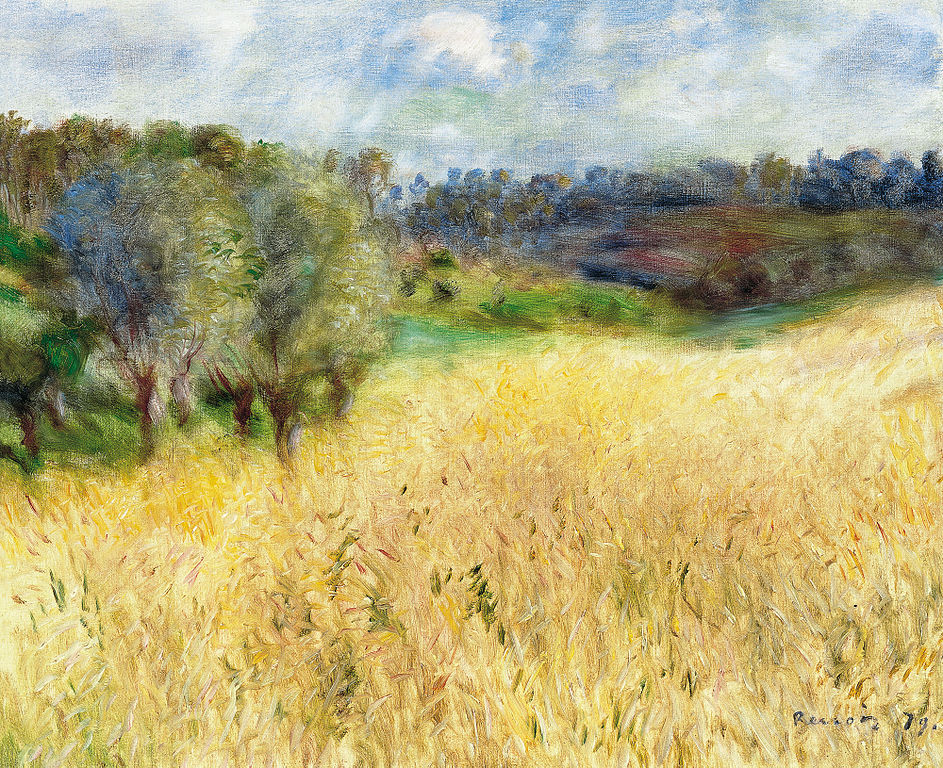 Campo de trigo de Renoir