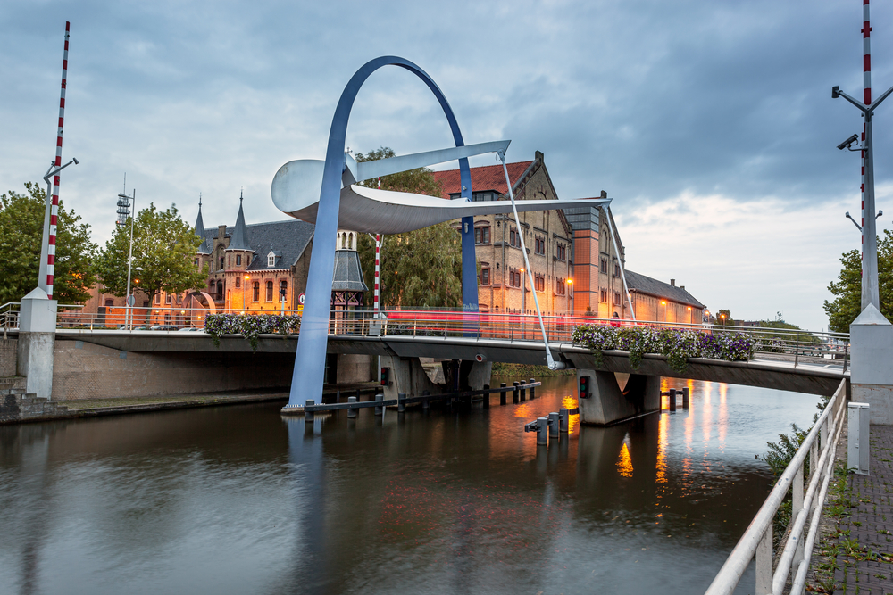 Canal en Leeuwarden