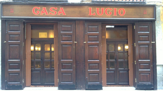 Casa Lucio en Madrid