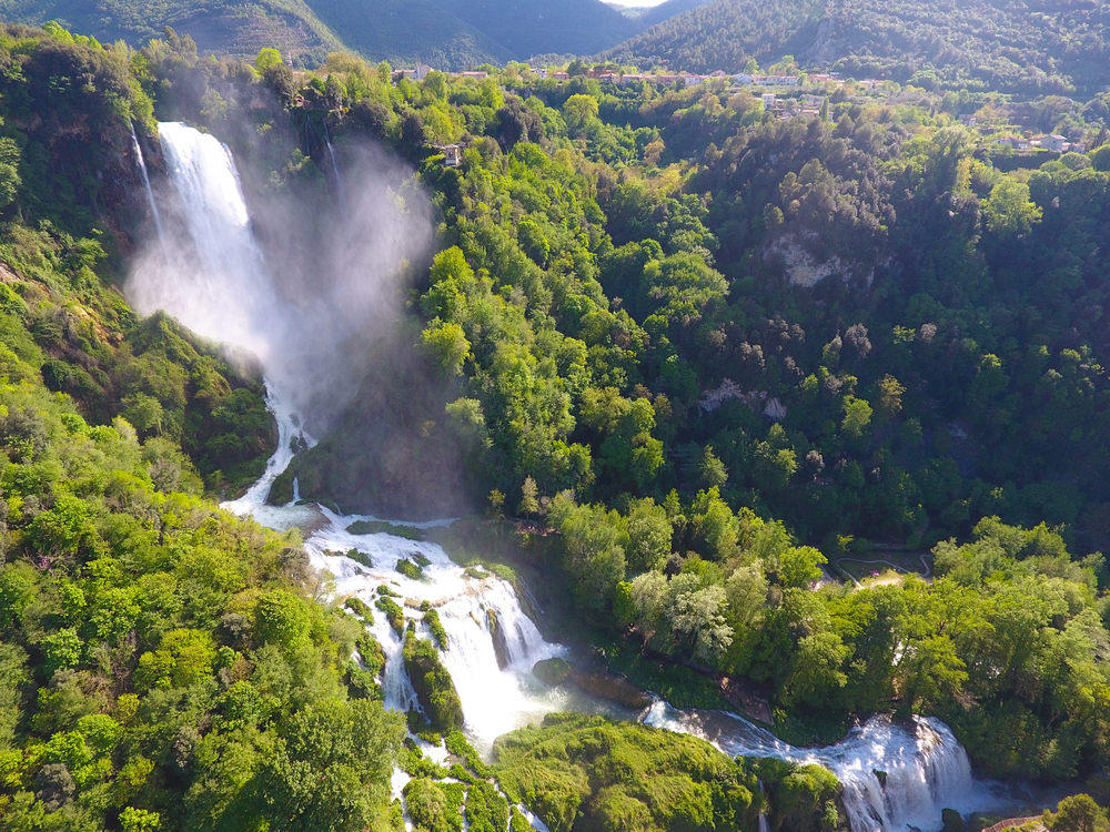 Cascada de Marmore en Italia