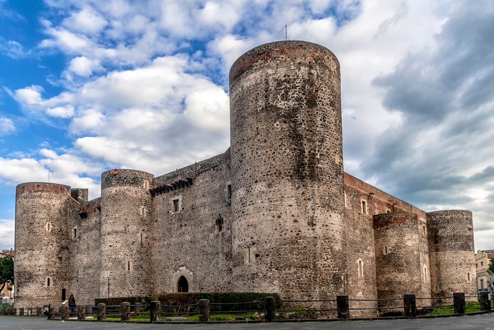 Castillo Ursino en Catania