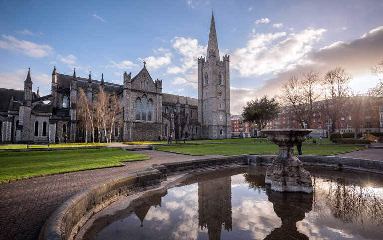 La catedral de San Patricio, la más grande de Dublín