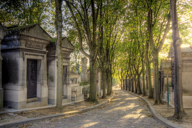 Cementerio Pere Lachaise de París 