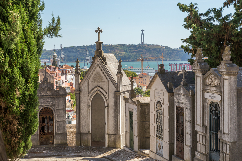 Cementerio de Prazeres en Lisboa