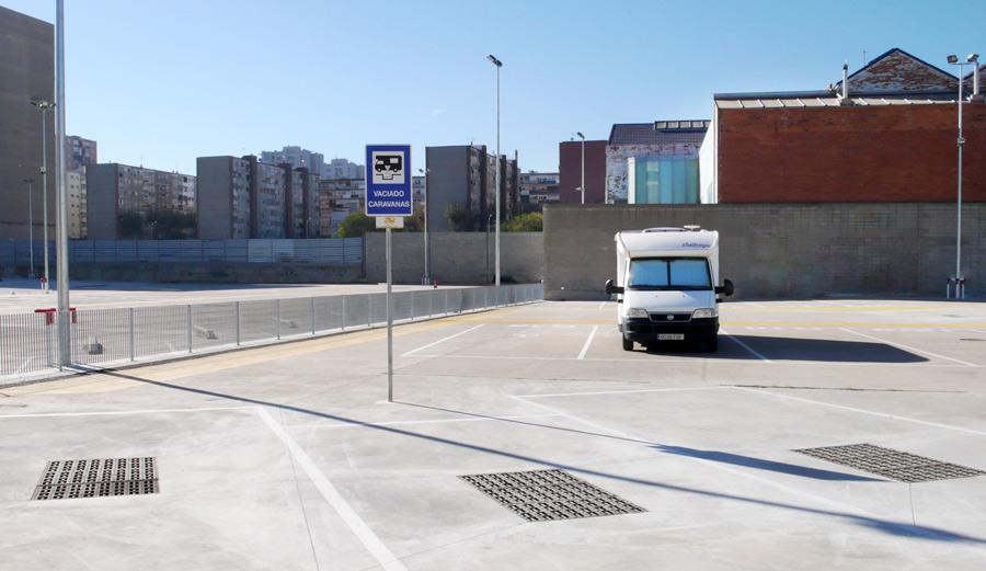 Aparcar caravanas en Barcelona: citystop