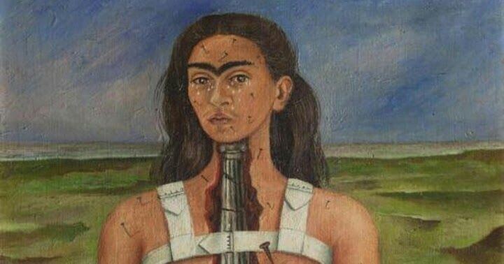 "La columna rota" de Frida Kahlo