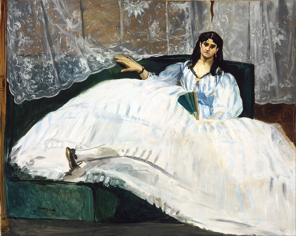 Dama del abanico de Manet