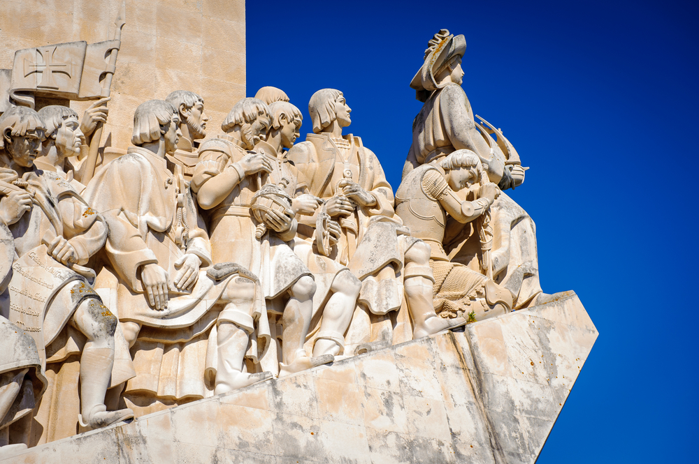 Detalle del Monumento a los Descubrimientos