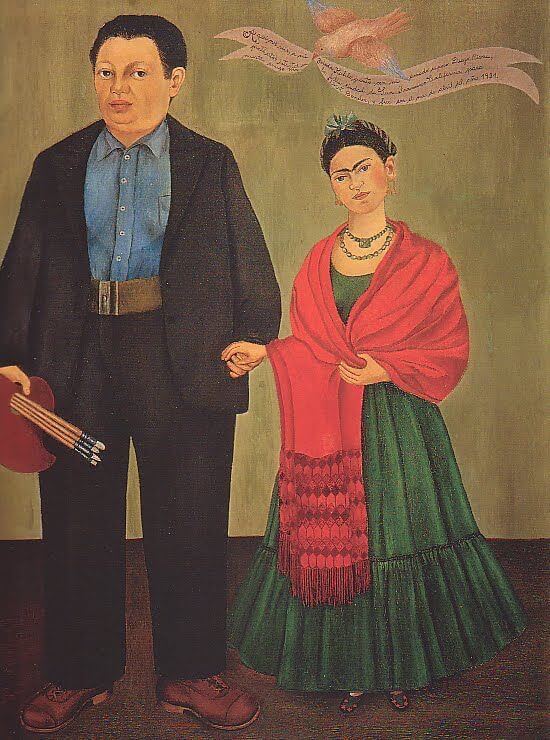"Diego y Frida" de Frida Kahlo