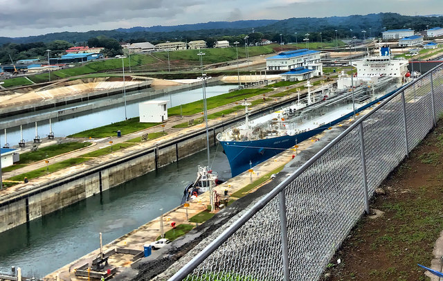 Esclusas de Agua Clara en el Canal de Panamá