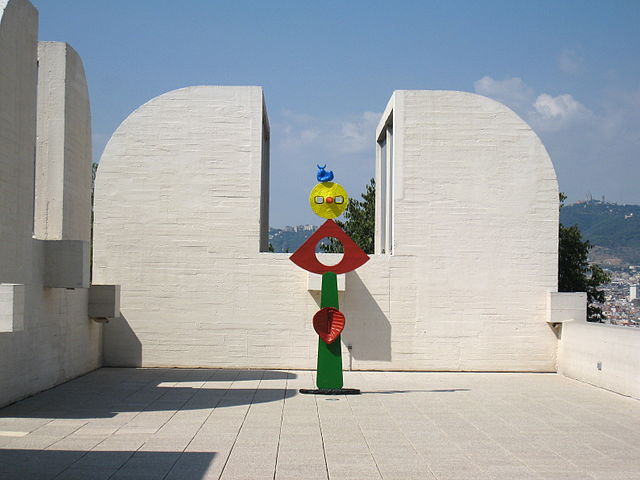 Obra en la Fundación Joan Miró